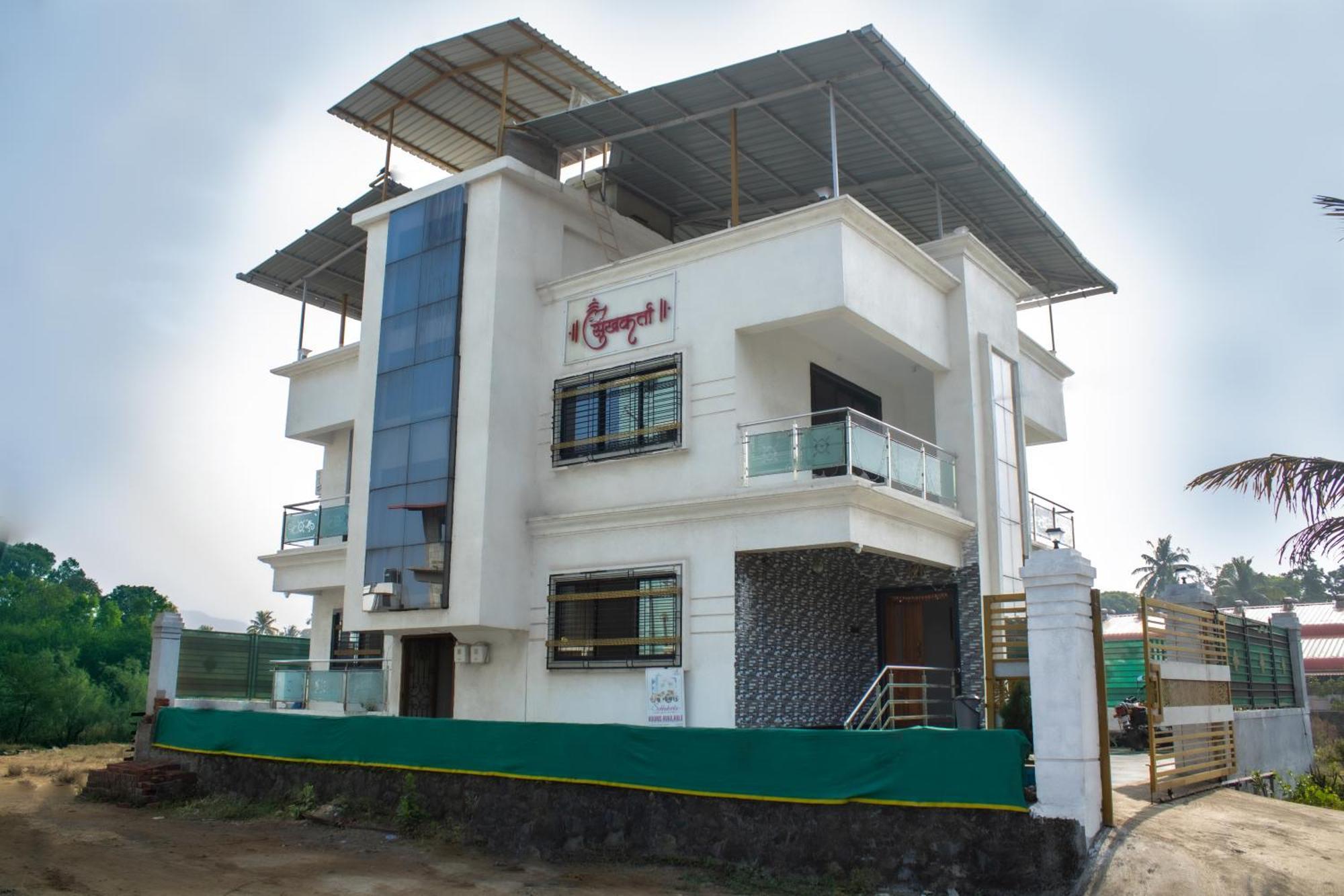 Sukhakarta Holiday Home Alibag Bagian luar foto